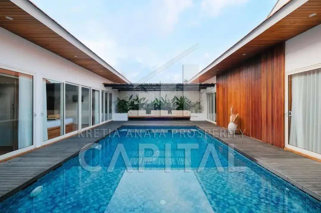 VILLA CANTIK DI BALI AREA KEROBOKAN CANGGU LOKASI SANGAT STRATEGIS - Image 3 of 10