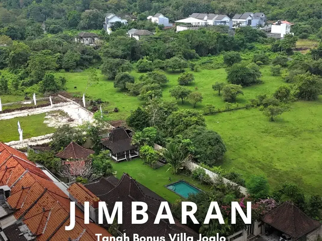 Tanah Jimbaran Bawah Dekat Kampus Unud Bonus Villa Joglo - Image 1 of 10