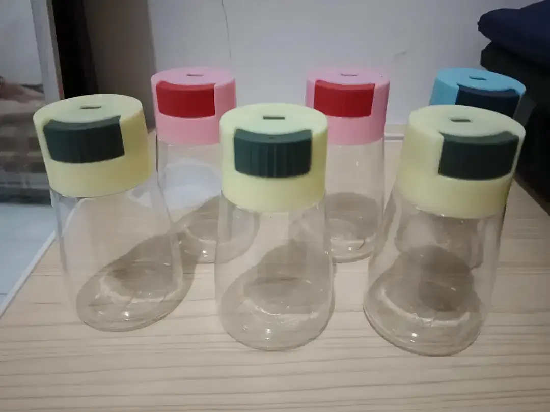 Tempat Bumbu Botol Praktis bahan plastik Multifungsi kap 100ml - Image 1 of 5