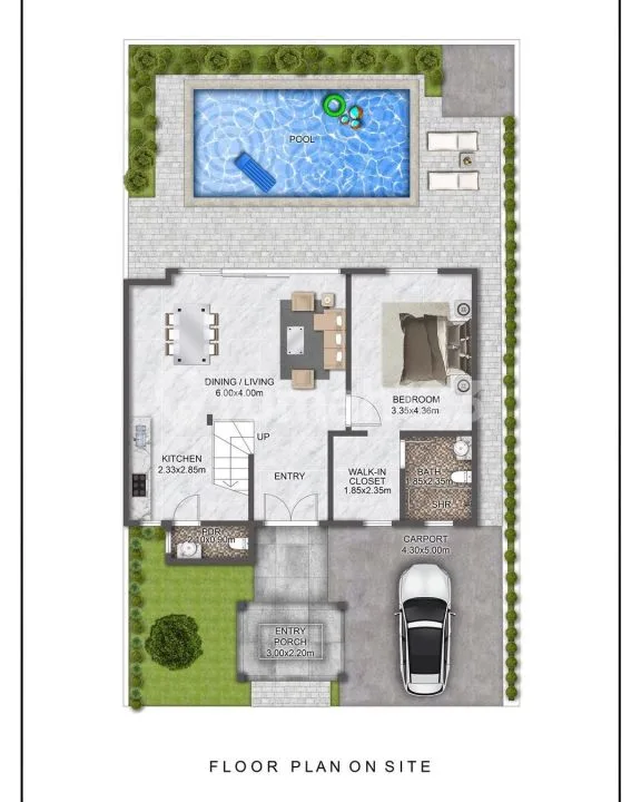 For Rent Villa Baru Fully Furnished Privat Pool Lokasi Tenang di Ubud - Image 4 of 4