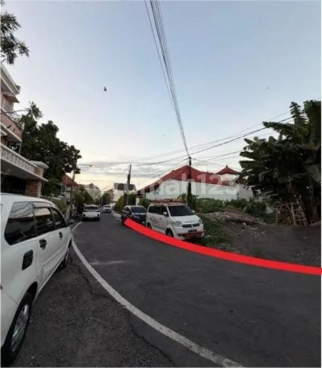 Tanah Plot Kecil Posisi Hook di Renon Denpasar - Image 3 of 4