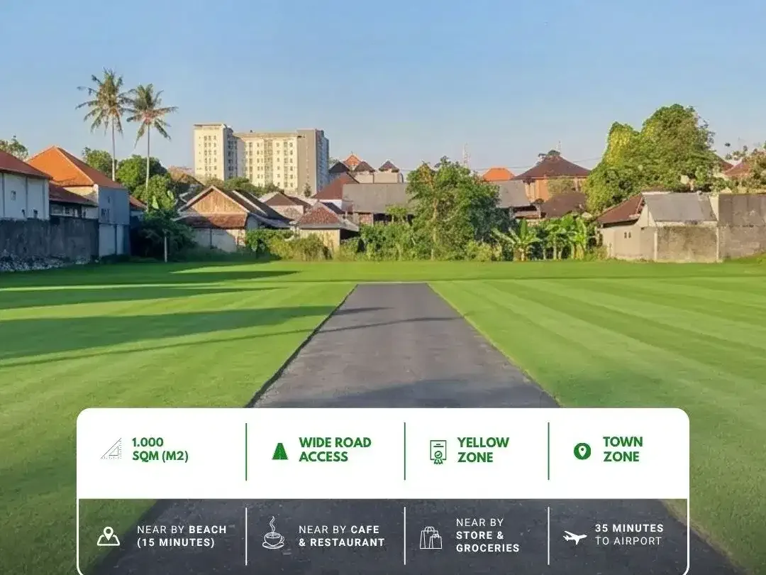 Tanah Premium Kavling Di Muding Kerobokan Dekat Ke Seminyak dan Canggu - Image 4 of 6