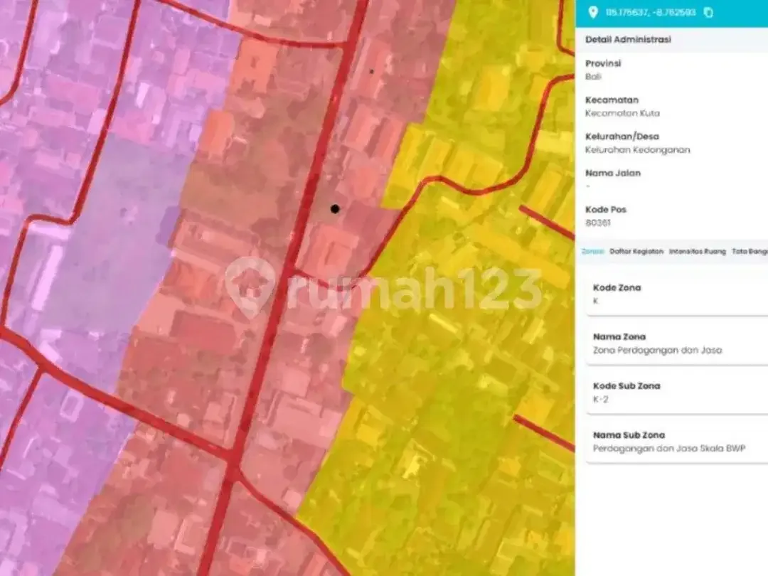 Dijual Tanah Super Strategis di Pinggir Jalan Raya Jimbaran - Image 1 of 6
