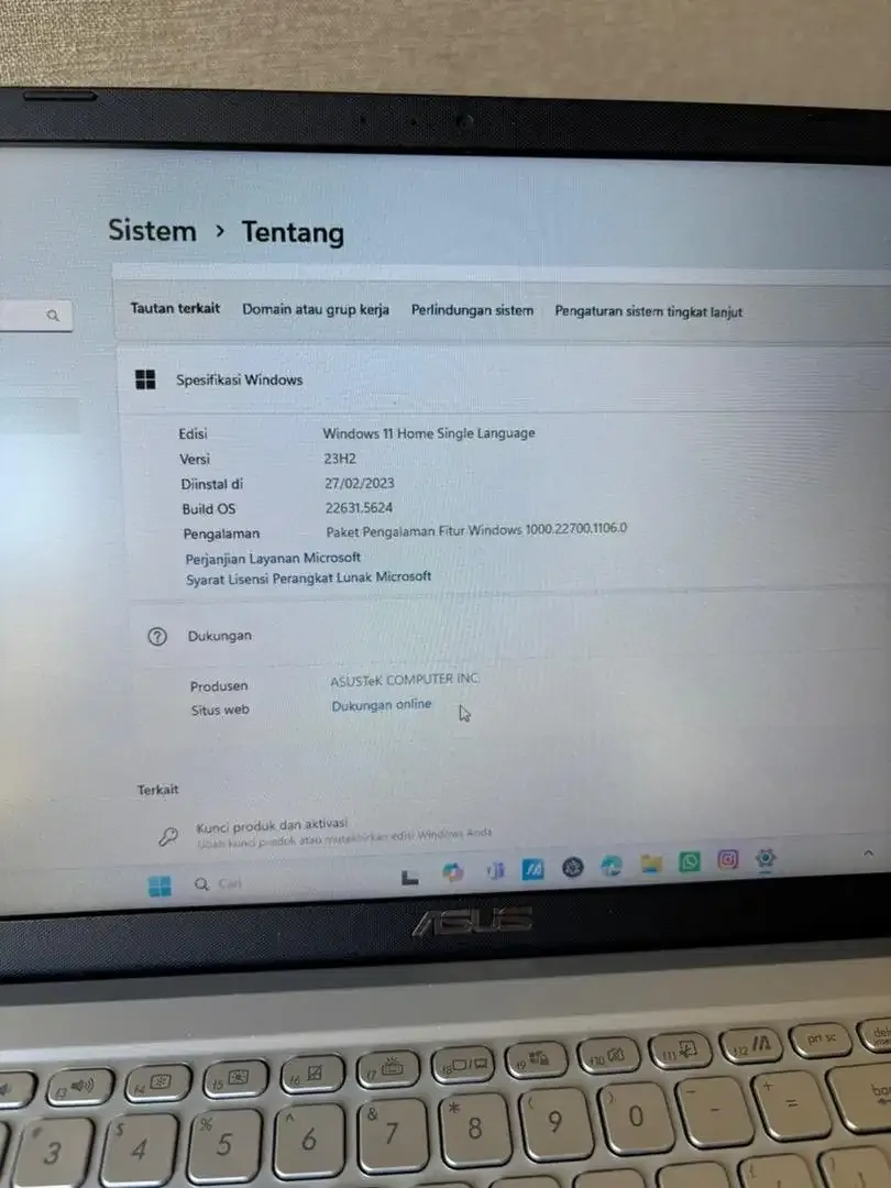 Laptop ASUS VivoBook X515JA Intel Core i3 Dual Storage 1.25TB - Image 2 of 9