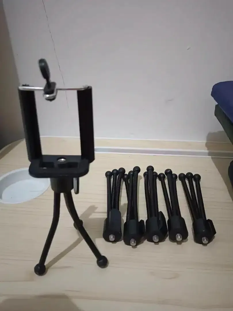 Tripod Kaki Senter Holder Bahan Besi Lentur Kuat,bisa untuk HP, camera - Image 2 of 8
