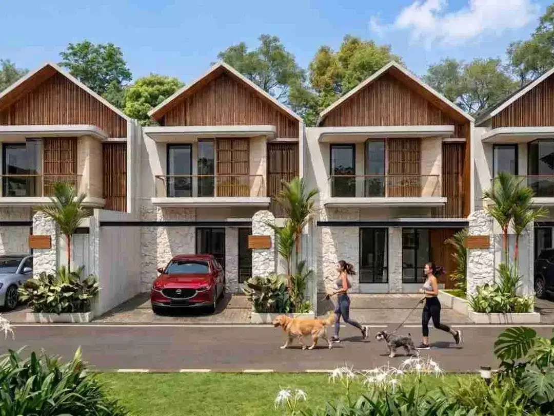 Cluster Villa Tropical Modern, Fully Furnished di Jimbaran, Bali dekat Bandara - Image 1 of 10