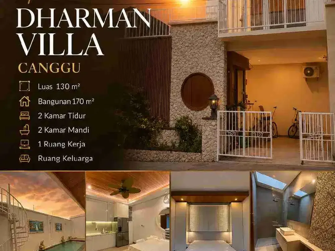Villa Furnish Dharman Canggu - Image 1 of 10