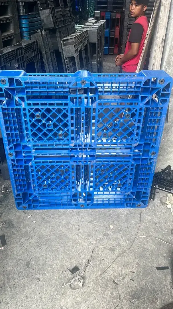 Pallet plastik bekas seperti baru murah stok ribuan - Image 9 of 9