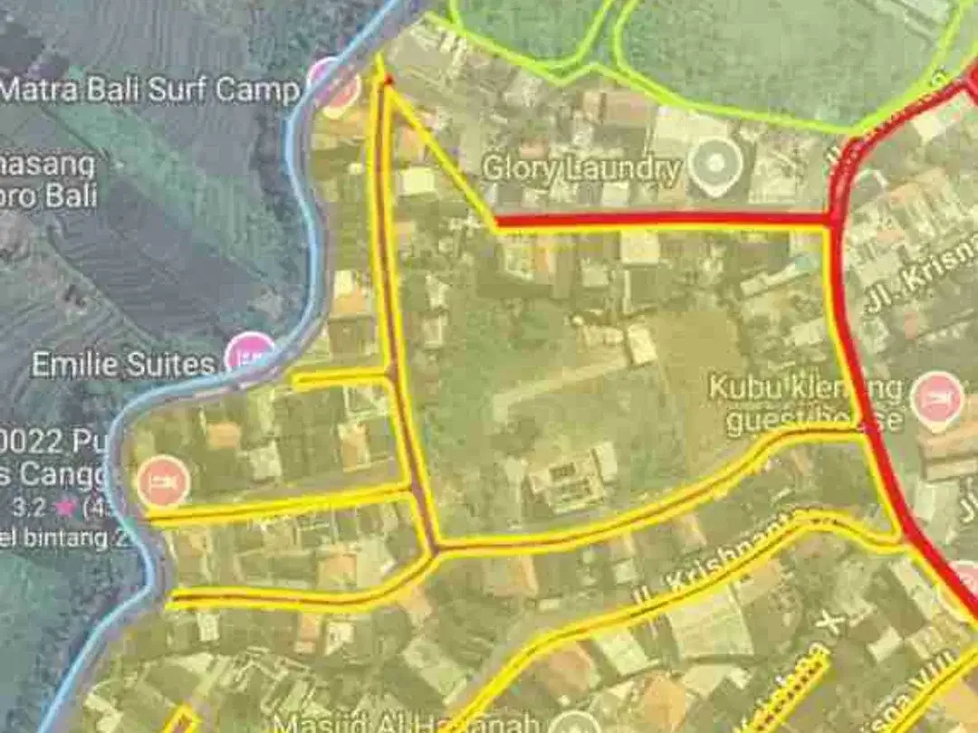 Tanah Strategis 304m² Dekat Pantai Berawa Canggu Bali - Image 9 of 9