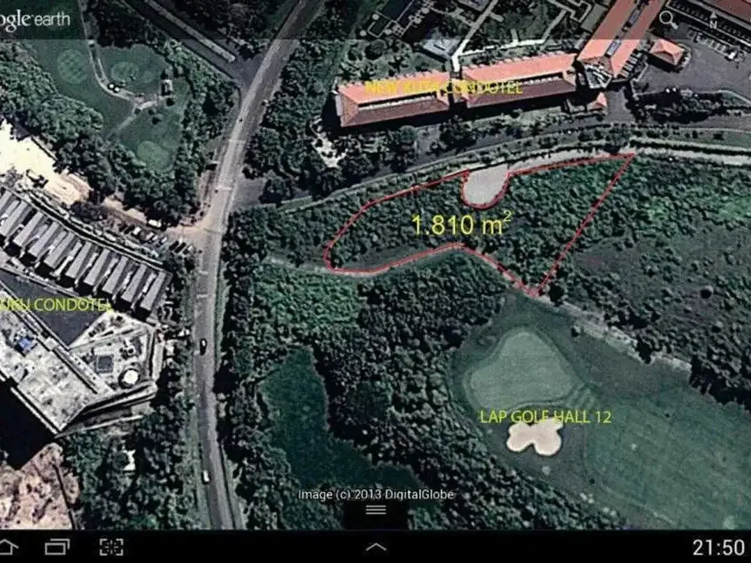 PREMIUM GOLF-FRONT LAND! Kavling 18,1 Are di Pecatu Graha – ITR Zona Pink (Akomodasi Pariwisata) ( RBN / GG / LM ) - Image 2 of 2
