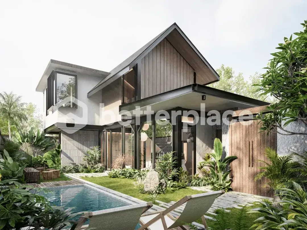 Modern Industrial Villa in Tranquil Kedungu – 3 Bedrooms Walking Distance To The Beach - Image 1 of 10