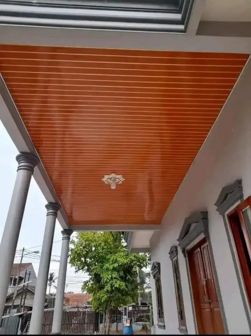 Kanopi, Canopy besi hollo, rangka baja ringan,plafon pvc - Image 8 of 10