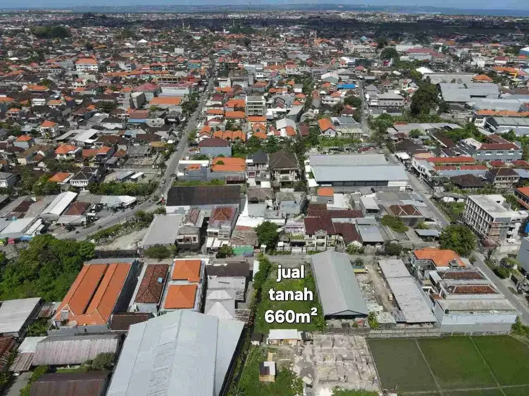 Jual tanah 6,6are di Pura demak, teuku umar barat Denpasar Bali - Image 7 of 9