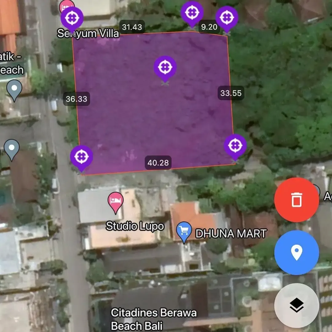 DIJUAL TANAH AREA PREMIUM JALAN KAKI KE PANTAI BERAWA - Image 6 of 8