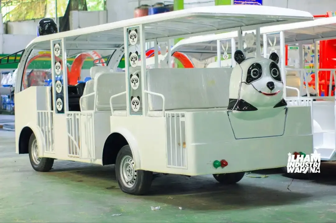 mobil odong odong model karakter kartun kereta wisata sepur mini solar - Image 2 of 10