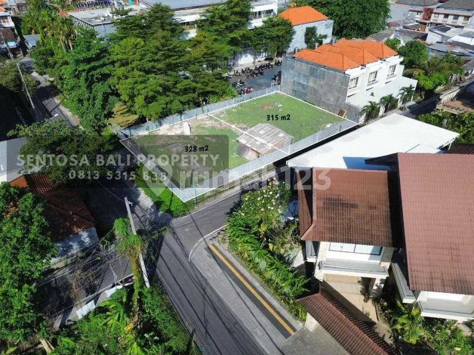 Tanah di Tukad Badung Renon 315 & 328 MÂ² - Image 2 of 4