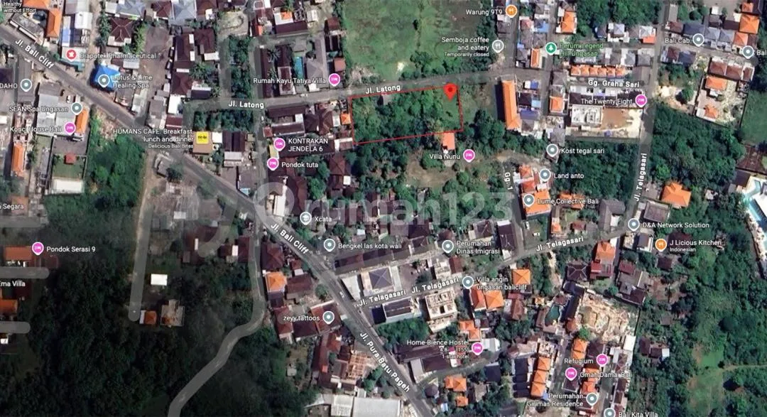 Dijual Tanah 20 Are Ungasan Bali - SHM - Area Villa dan Hotel - Image 2 of 3
