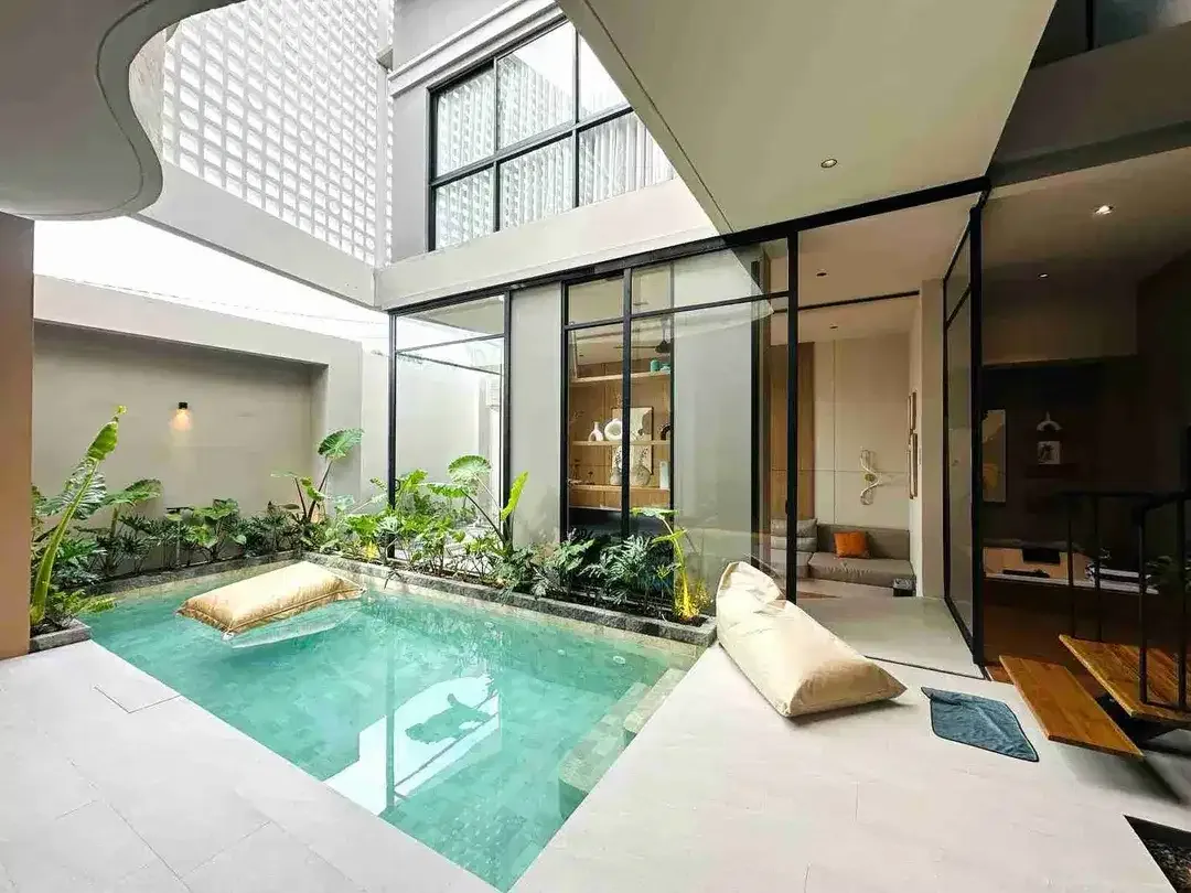Vila Mewah Modern Baru Lokasi Premium Uma Buluh Canggu - Image 4 of 10