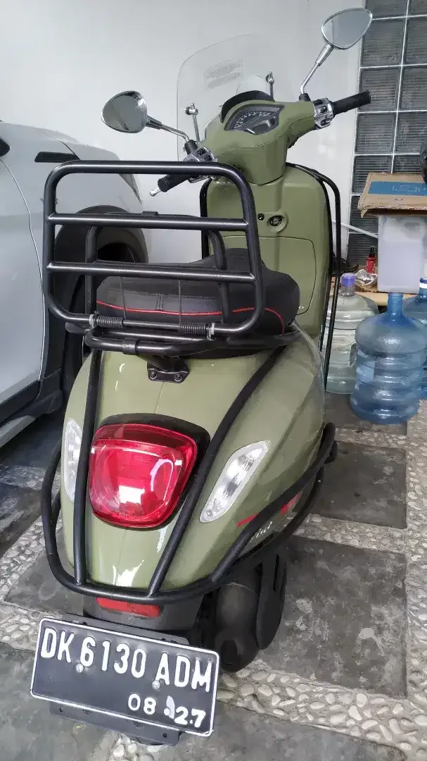 VESPA SPRINT S 150 I-GET ABS Aksesoris 11jtan Helm Half Face Vespa Ori - Image 6 of 6