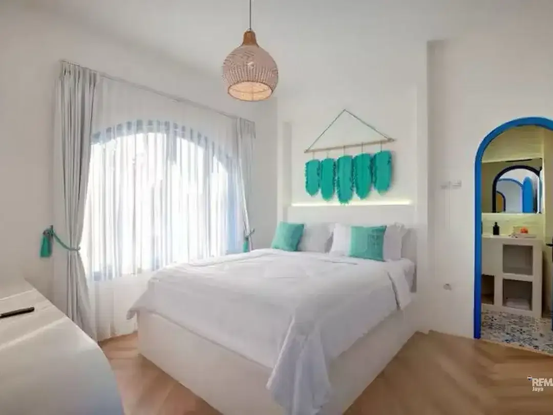 Villa Modern Santorini Dijual/ disewakan, area Ungasan. - Image 4 of 10