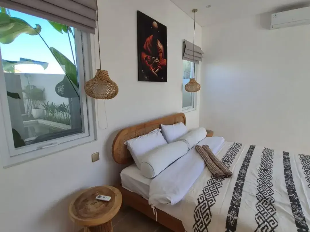 Vila dengan teras rooftop dan pemandangan sawah di Cemagi! - Image 9 of 10