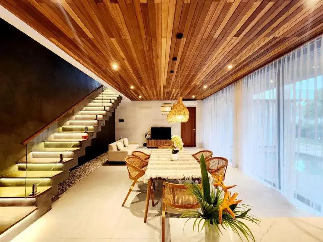 Rental - Fully Furnished Villa with Pool and Garden in Batu Mejan, Canggu, Bali - Image 4 of 10