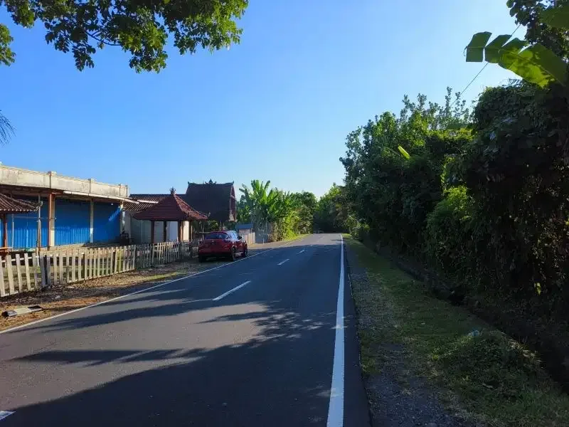 tanah murah datar view sawah akse s jalan propinsi di bali - Image 1 of 10