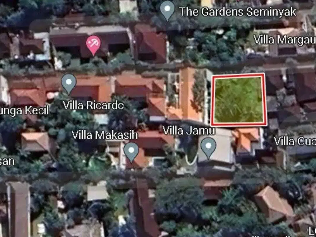 Land for rent  350m2  in the Seminyak area - Image 5 of 5