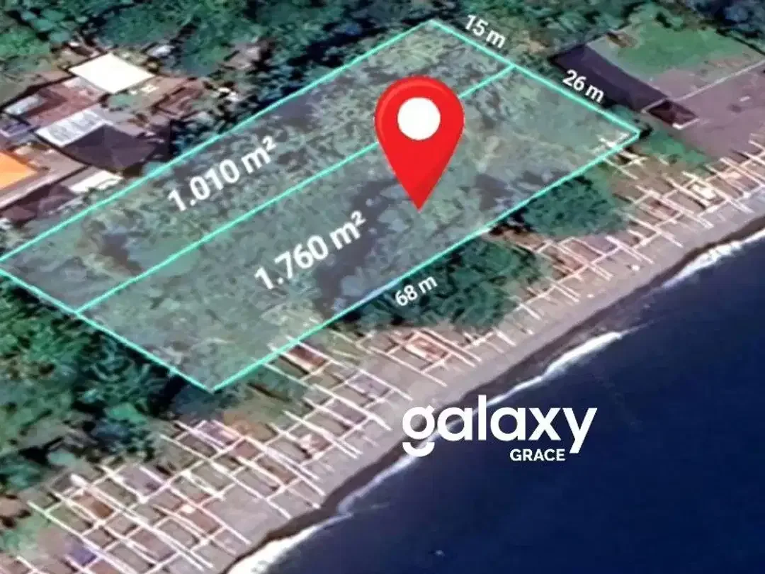 DIJUAL TANAH BEACH FRONT DI AMED KARANGASEM - Image 5 of 5