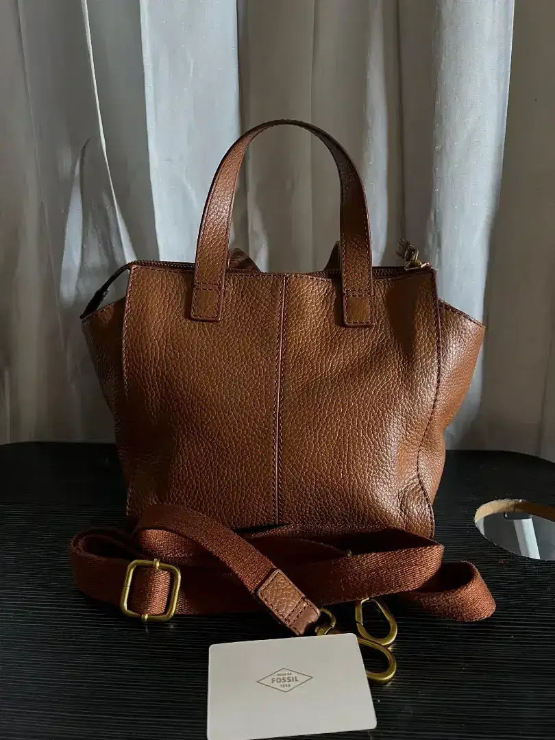 Tas fossil Tessa Satchel Brown - Image 2 of 3