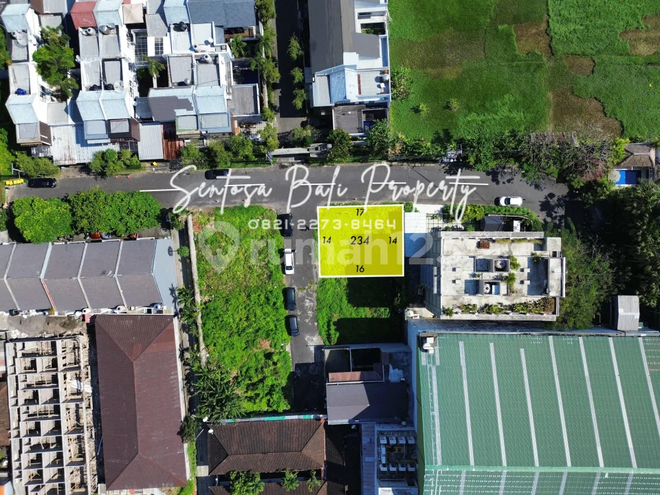 Tanah di Sunset road kuta Bali 234m² - Image 1 of 4