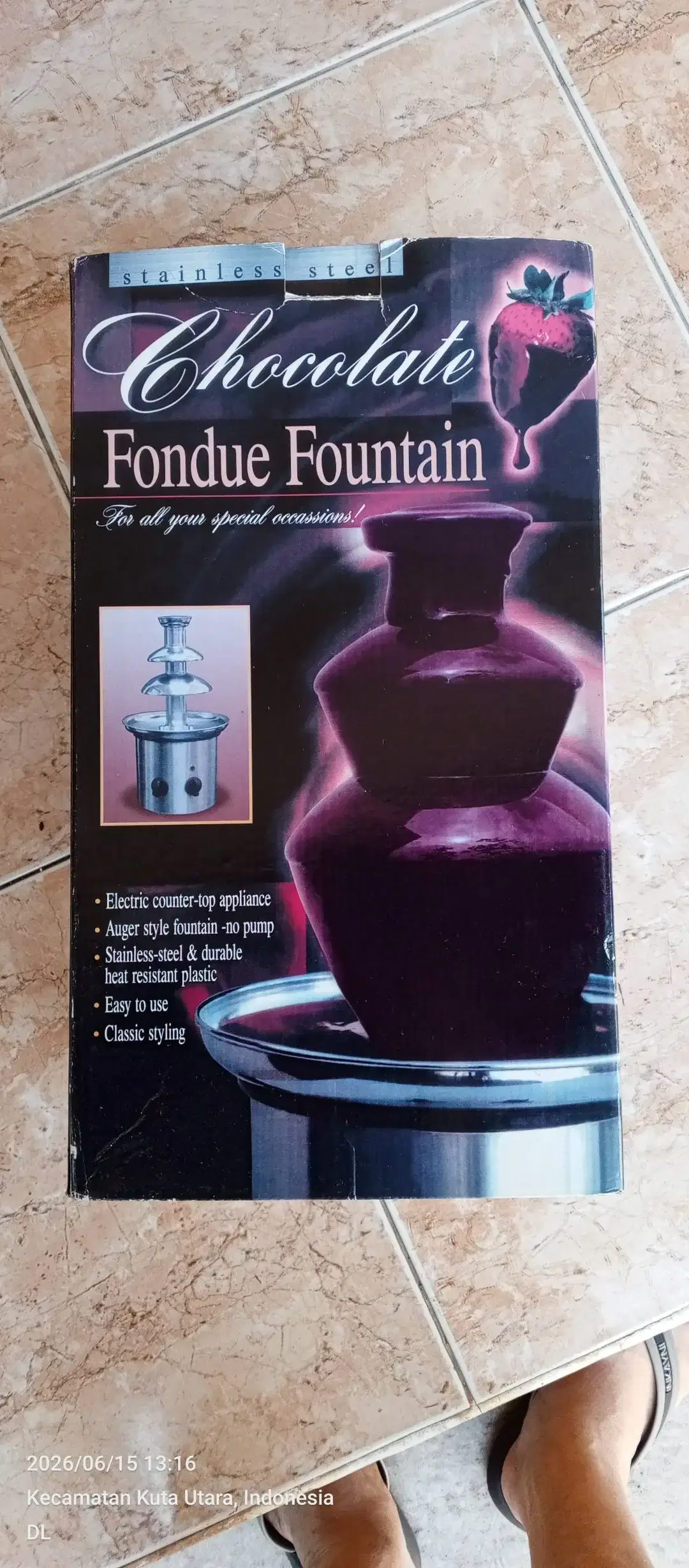 [CUCI GUDANG / JUAL RUGI] Cokelat Fountain / Mesin Air Terjun Cokelat - Image 5 of 10