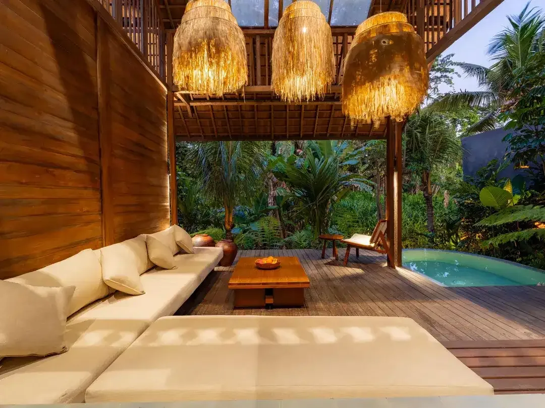 Elegant Leasehold Villa with River & Jungle Views in Ubud - Image 6 of 10