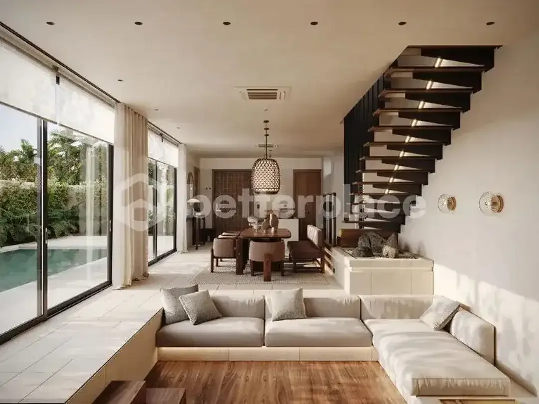 Modern Luxury Redefined – Stunning 3-Bedroom Villa with Private Pool and Home Office in Kedungu’s Peaceful Beachside Setting - Image 7 of 10