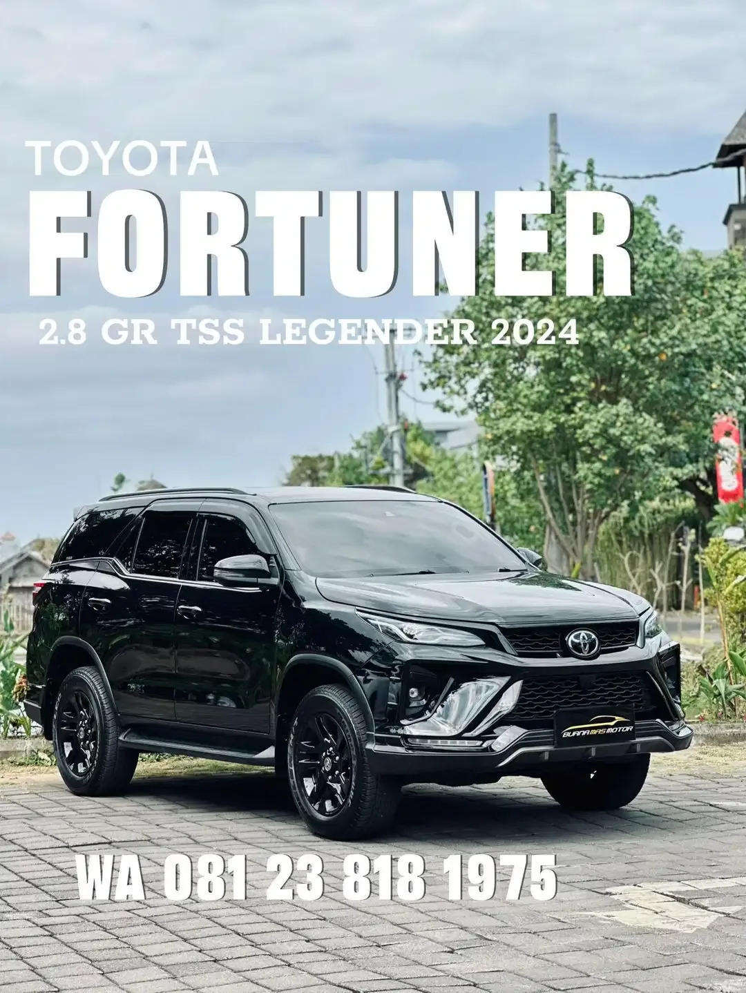 FORTUNER 2.8 GR TSS LEGENDER 2024 HITAM - Image 1 of 10