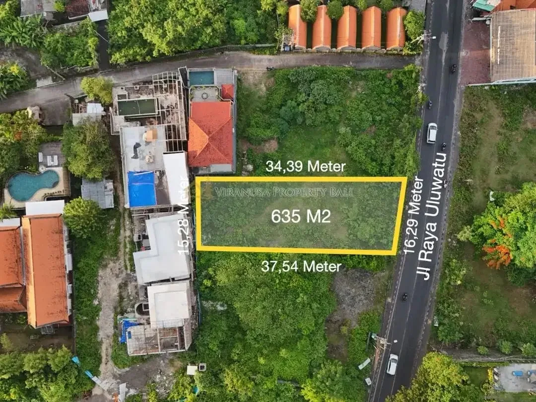 Tanah Prime Mainroad - Jl Raya Uluwatu - Size Kecil 635M2 - Image 10 of 10