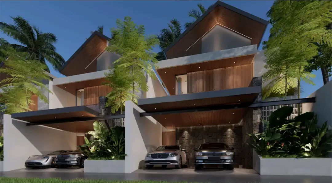 JUAL EXLUSIVE VILLA DI JL UTAMA BYPASS NGURAH RAI, DENGAN KONSEP ONEGATE & SEKURITI SYSTEM - Image 1 of 10