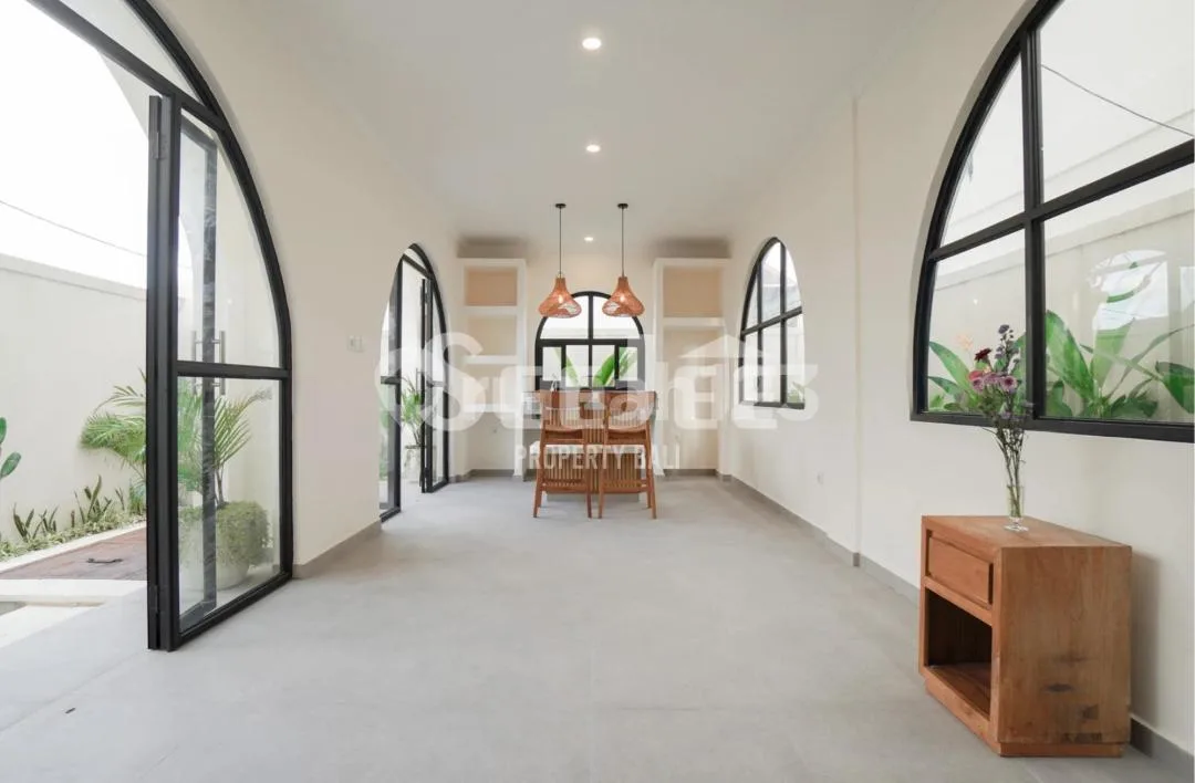 Dijual Villa Baru Siap Huni - Hak Milik - 3 Kamar - di Buduk Dekat Canggu, Bali - Area Berkembang Pesat - Svfc066 - Image 4 of 4