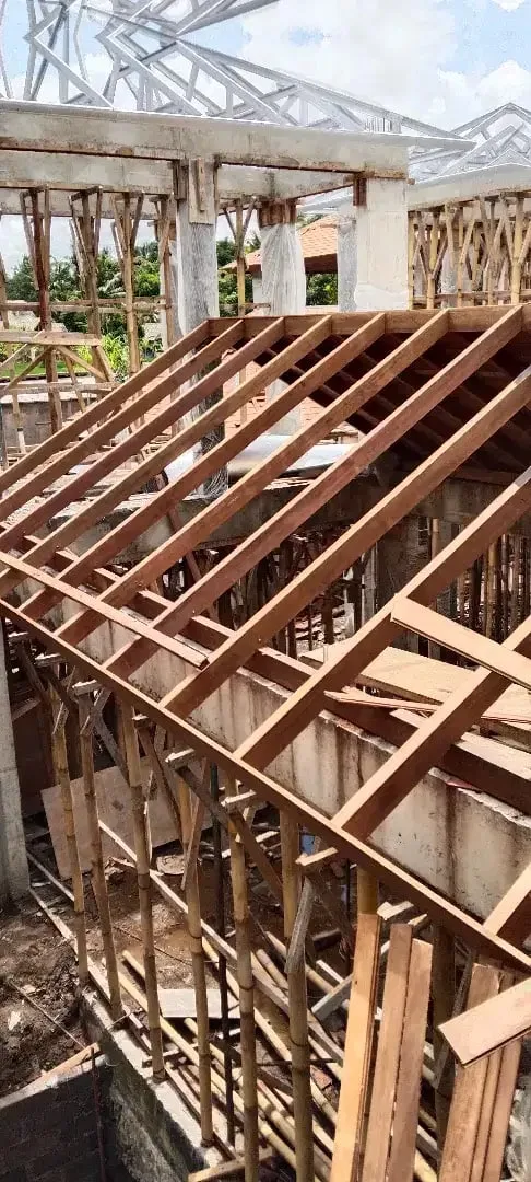 Jual genteng kayu/sirap kayu ulin dan rangka - Image 2 of 10