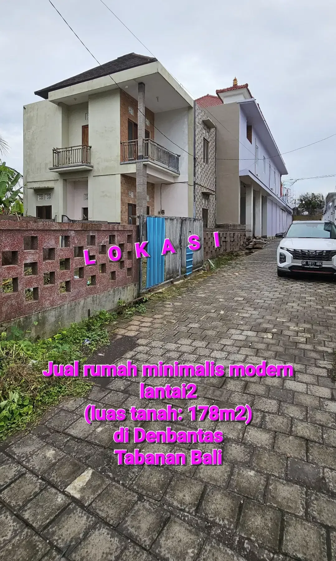 Jual RUMAH MINIMALIS 1,78ARE LT2 ada kolam renang di Denbantas Tabanan - Image 2 of 6