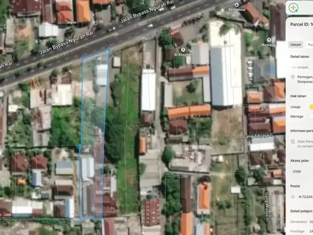 Tanah Strategis Daerah By Pass Ngurah Rai Bali - Image 3 of 10
