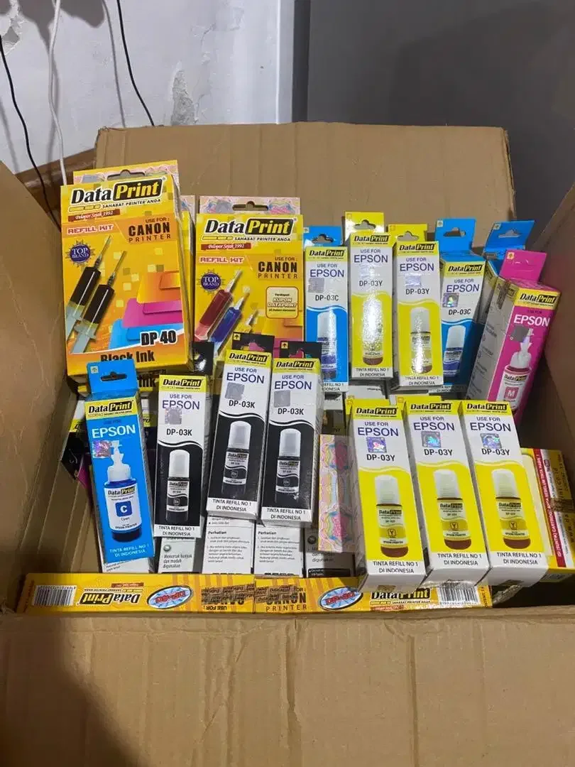 Refill Tinta Printer Epson, Canon & HP By Data Print Aman & Murah - Image 1 of 3