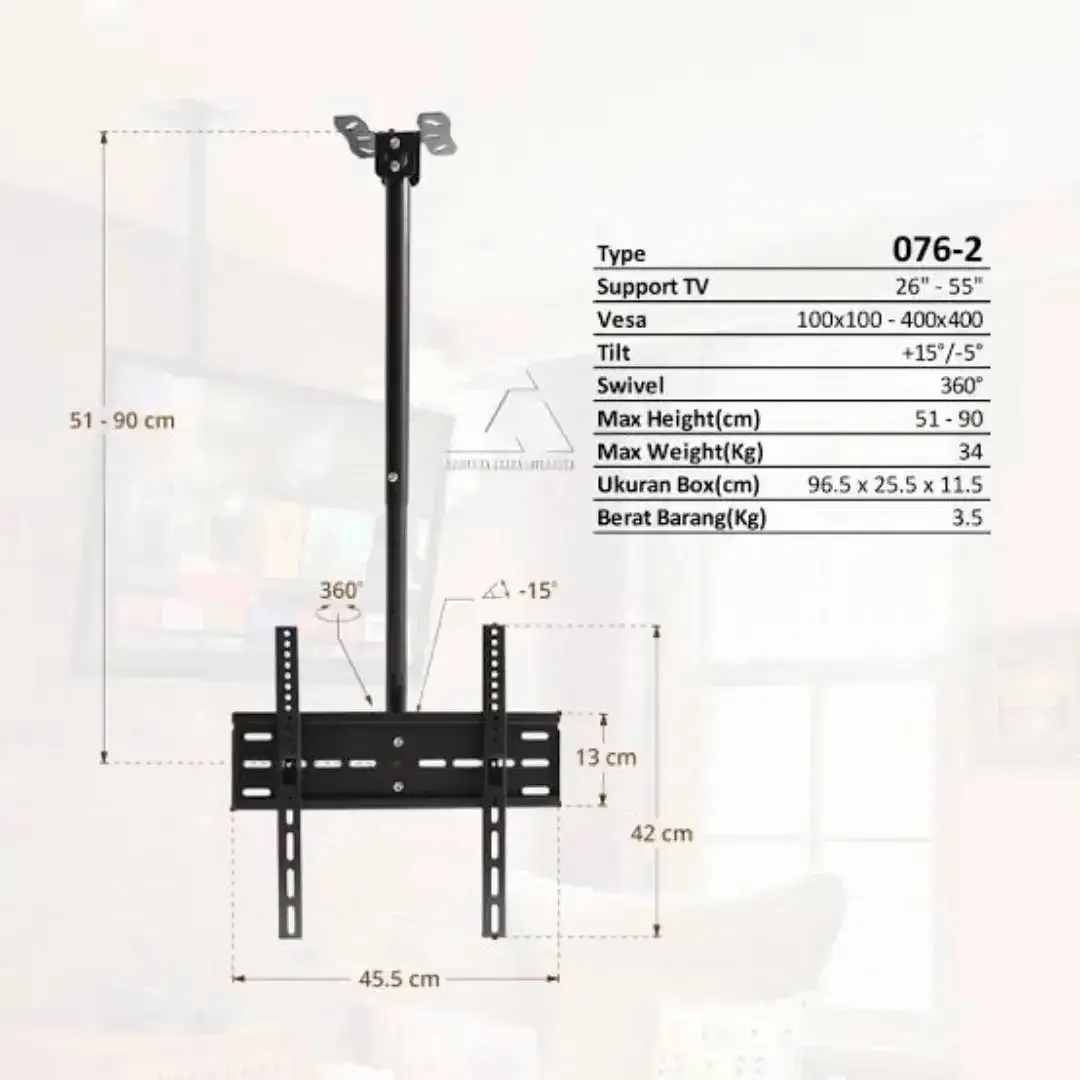 Spesialis Bracket Tv Universal - Image 4 of 5