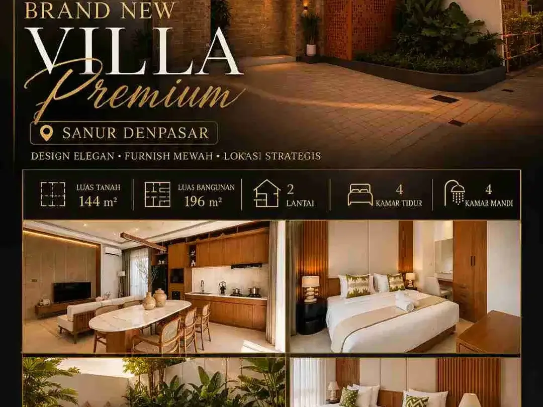villa Furnish Royal Sanur - Image 1 of 10