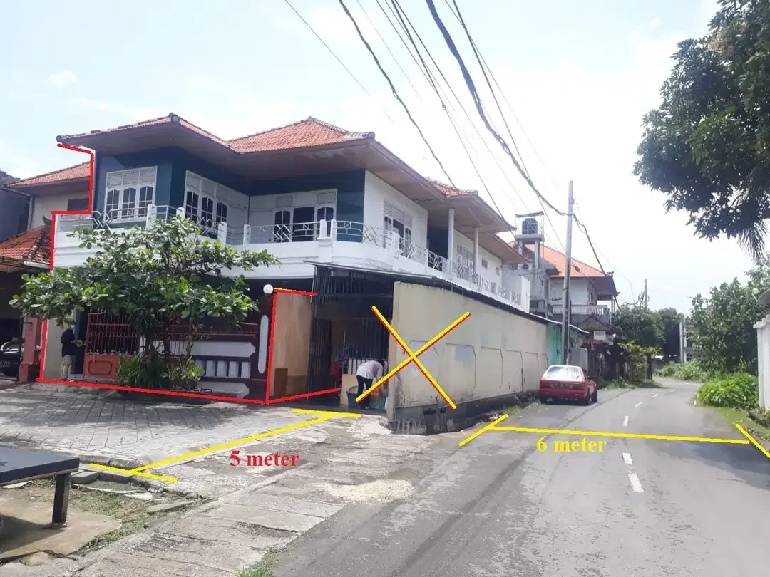Dijual Rumah Lantai 2 Lokasi di Jl Merdeka Raya Kuta - Image 2 of 6