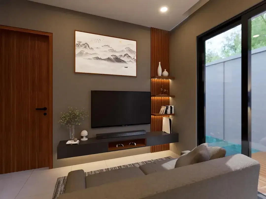 VILLA BARU 2LT 3BR FURNISHED ONLY ONE PRIVAT POOL CANGGU - Image 6 of 9