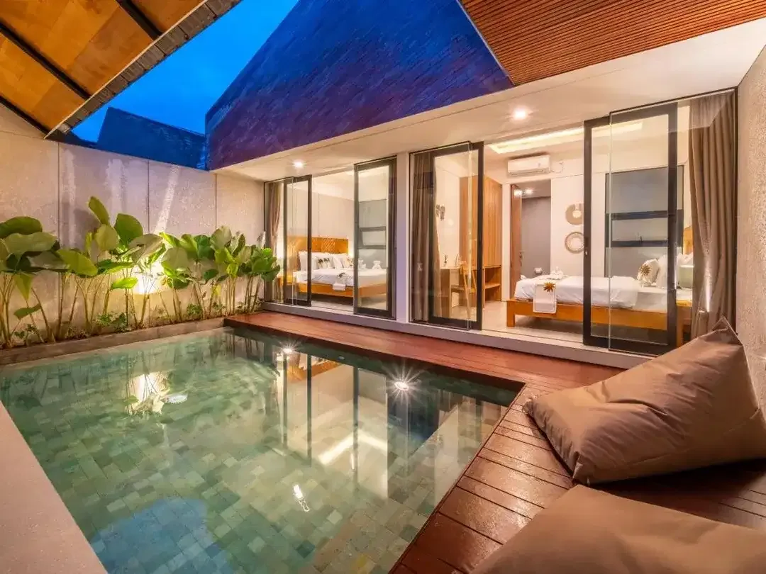 Dijual Rumah Furnished 2 Kamar Tidur dengan Kolam Renang di Ubud Bali, Hak Milik - Image 1 of 10