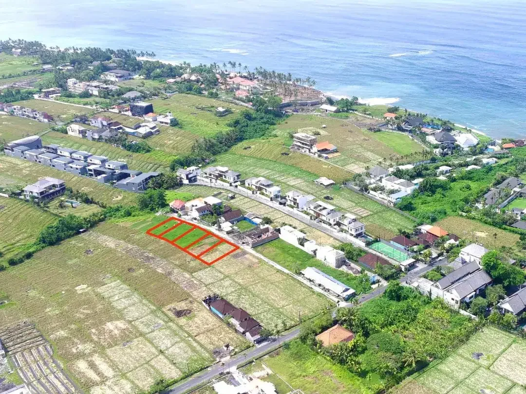 DIJUAL TANAH KAVLING LUAS KECIL UNTUK VILLA PRIBADI PANTAI CEMAGI BALI - Image 1 of 4