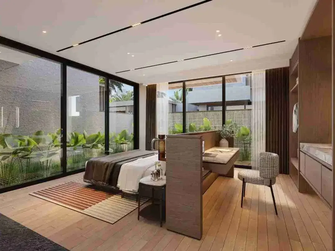 Luxury Modern Tropical Villa with Unblock Ocean View, Fully Furnished at Ungasan, Bali - Image 6 of 10