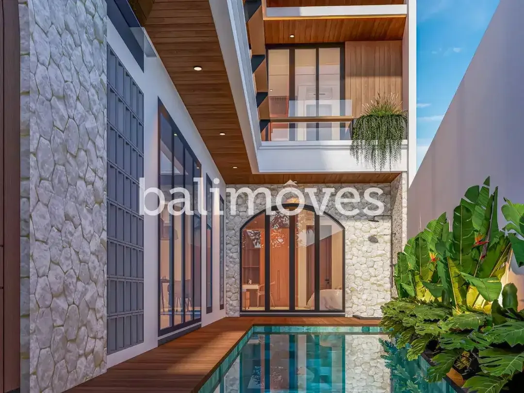 Vila Off Plan Dua Lantai Cantik di Tepi Pantai Padanggalak - Image 9 of 10